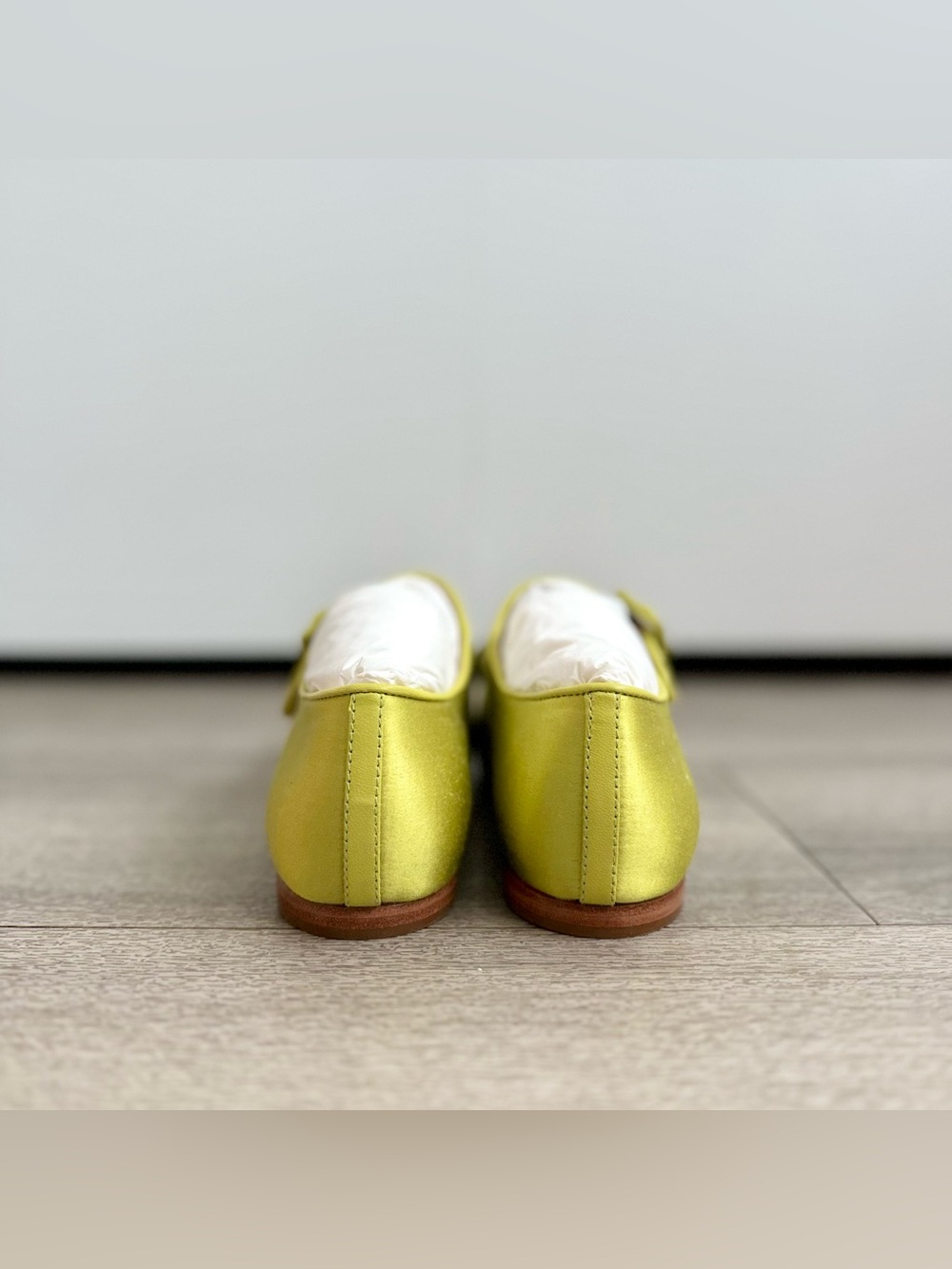 Sandy Liang & Heaven by Marc Jacobs Mary Jane Pointe in Ballet Satin NEW - Picture 9 of 13